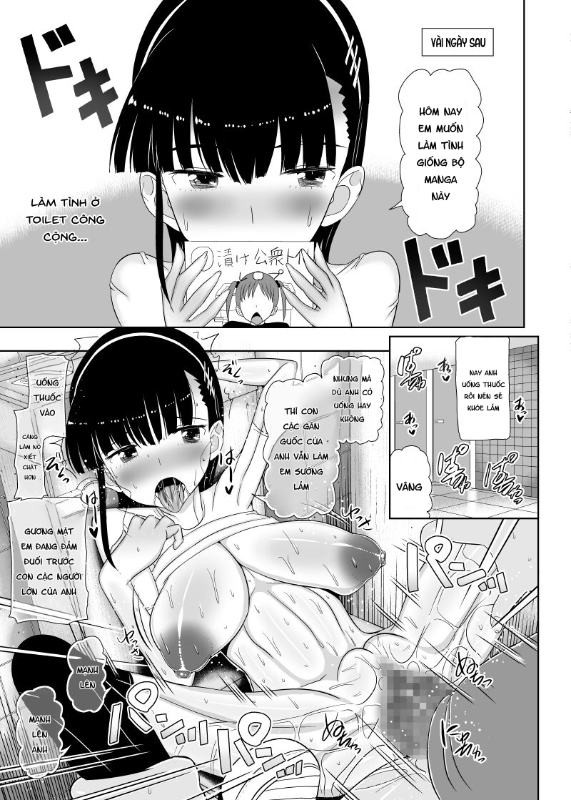 Đọc truyện hentai Loli Kyonyuu ni Yoroshiku Sou - Chap 2 + 3