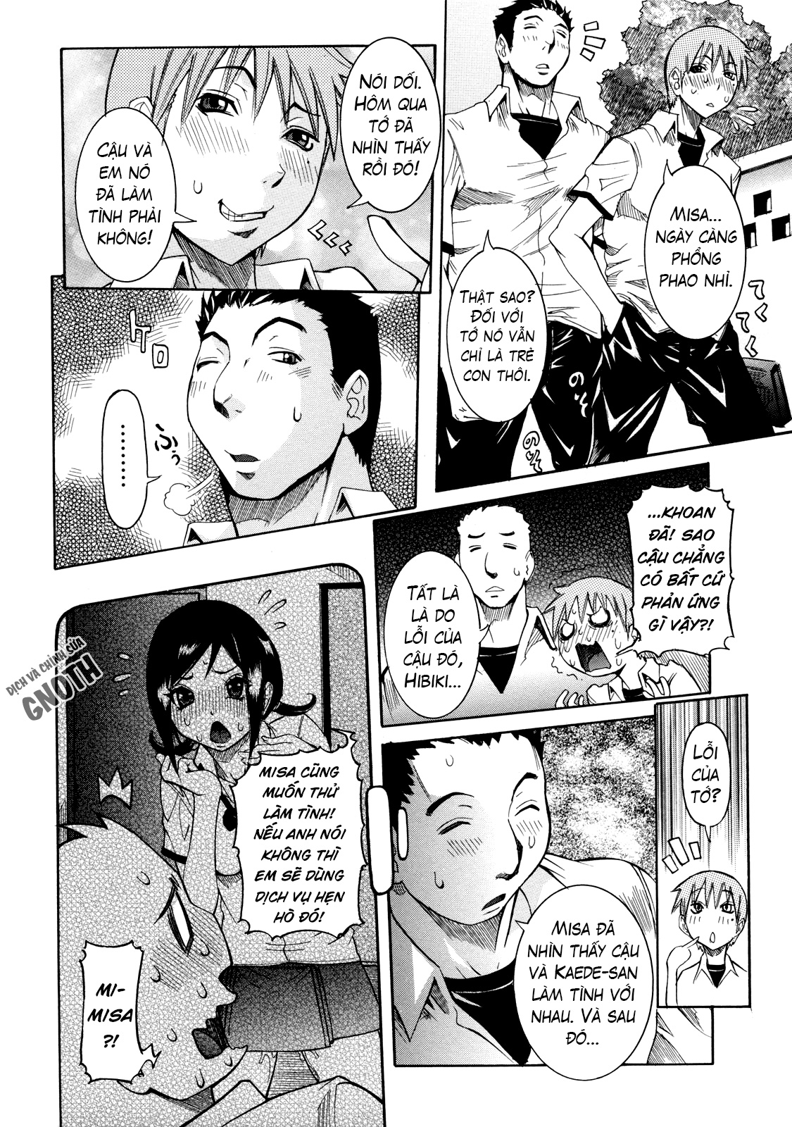 Đọc truyện hentai Nenchaku Taishitsu - Chap 4 – Anh trai, em gái và chị gái, em trai (1)