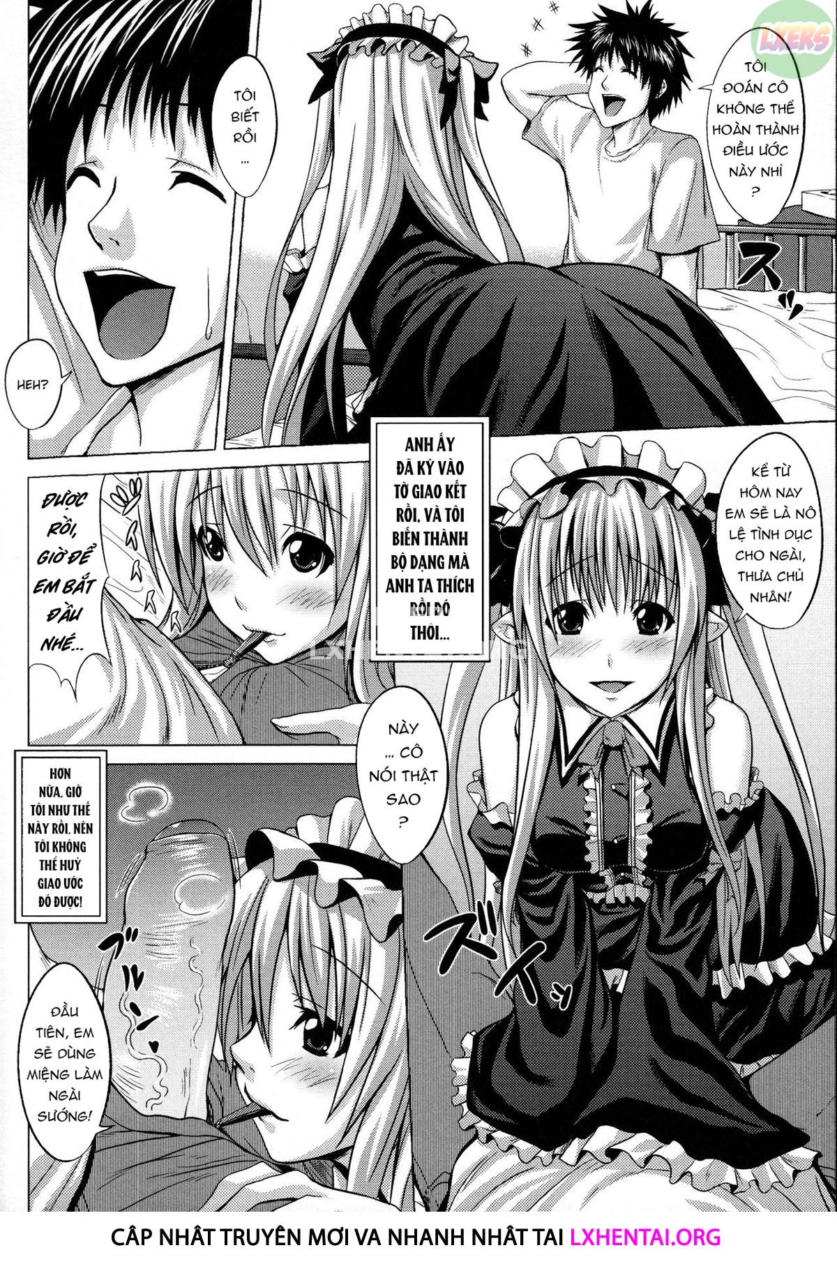 Đọc truyện hentai Demon Girls Are My Slaves - Chap 2