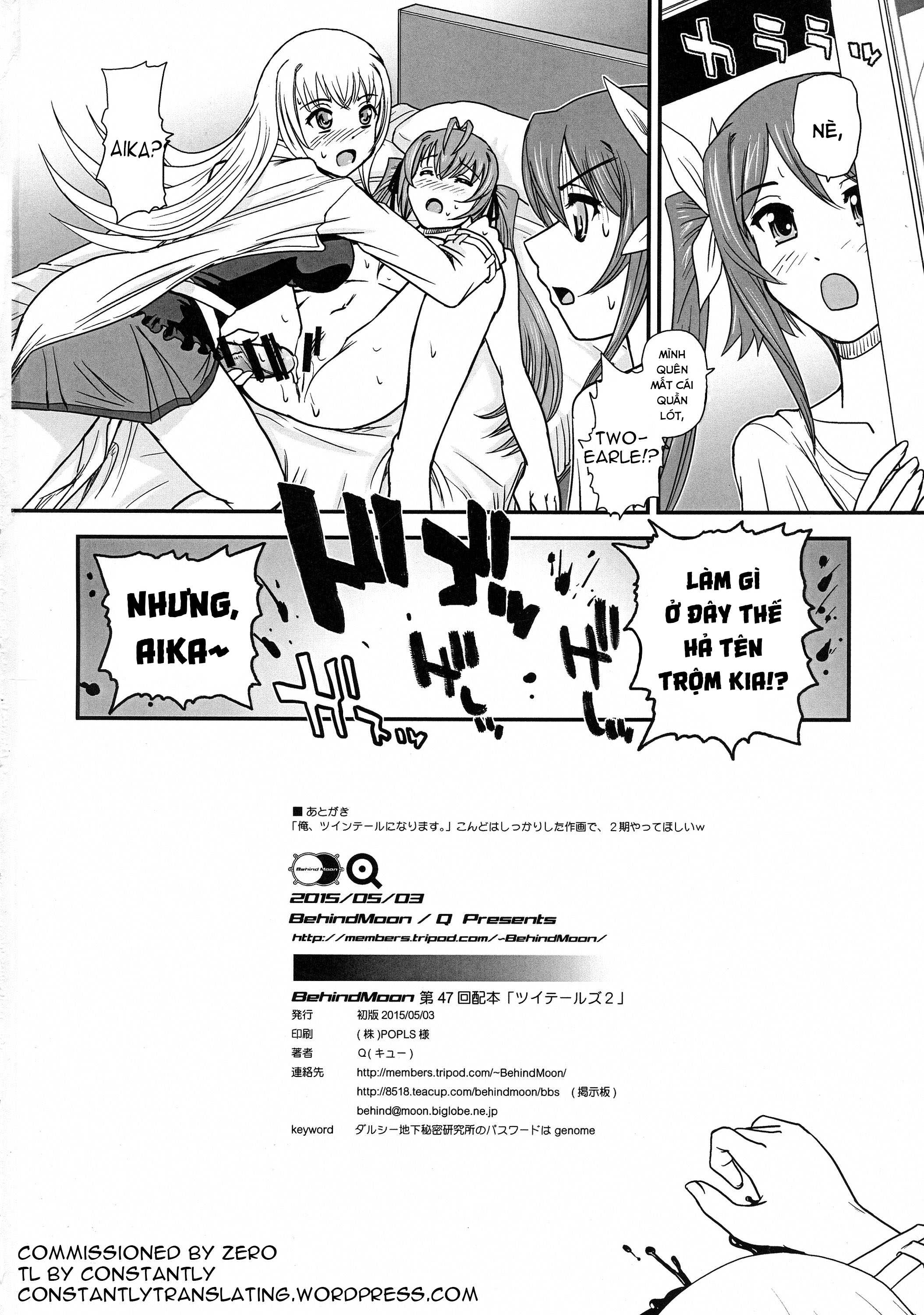 Đọc truyện hentai Tsuitails 2 (Ore, Twintail ni Narimasu.) - Oneshot