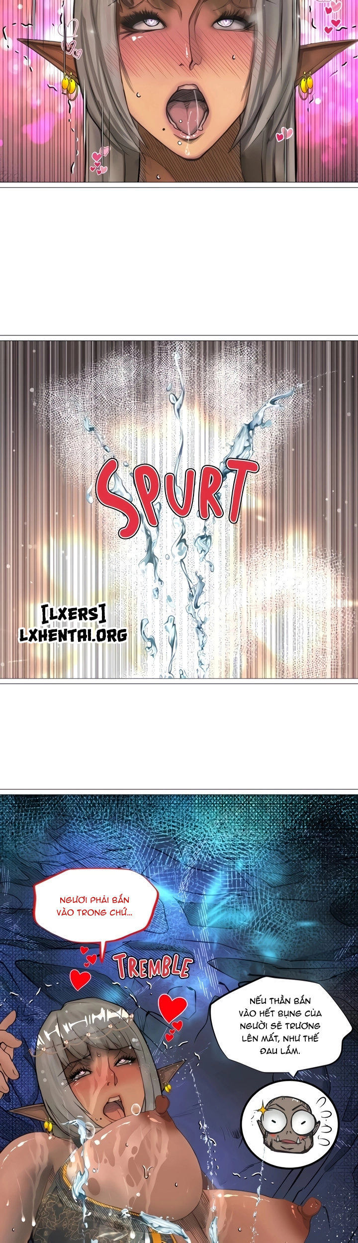 Đọc truyện hentai Nữ Hoàng Dark Elf Và Nô Lệ Orc - Chap 24