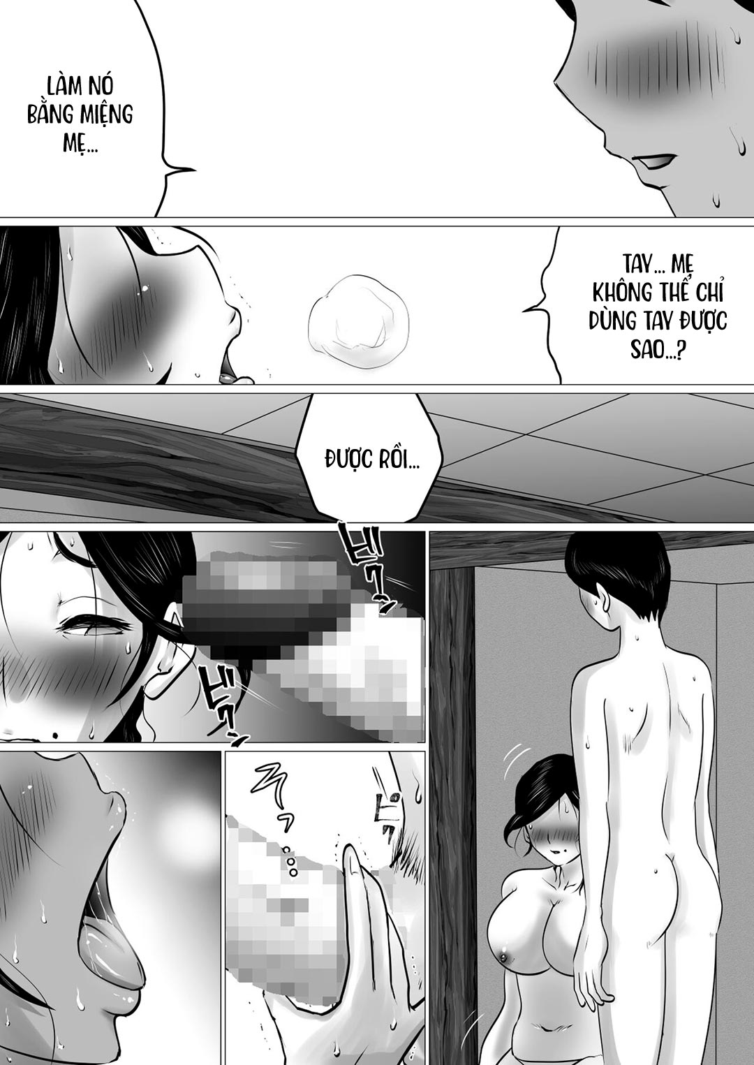 Đọc truyện hentai Cùng mẹ đi suối nước nóng - Oneshot