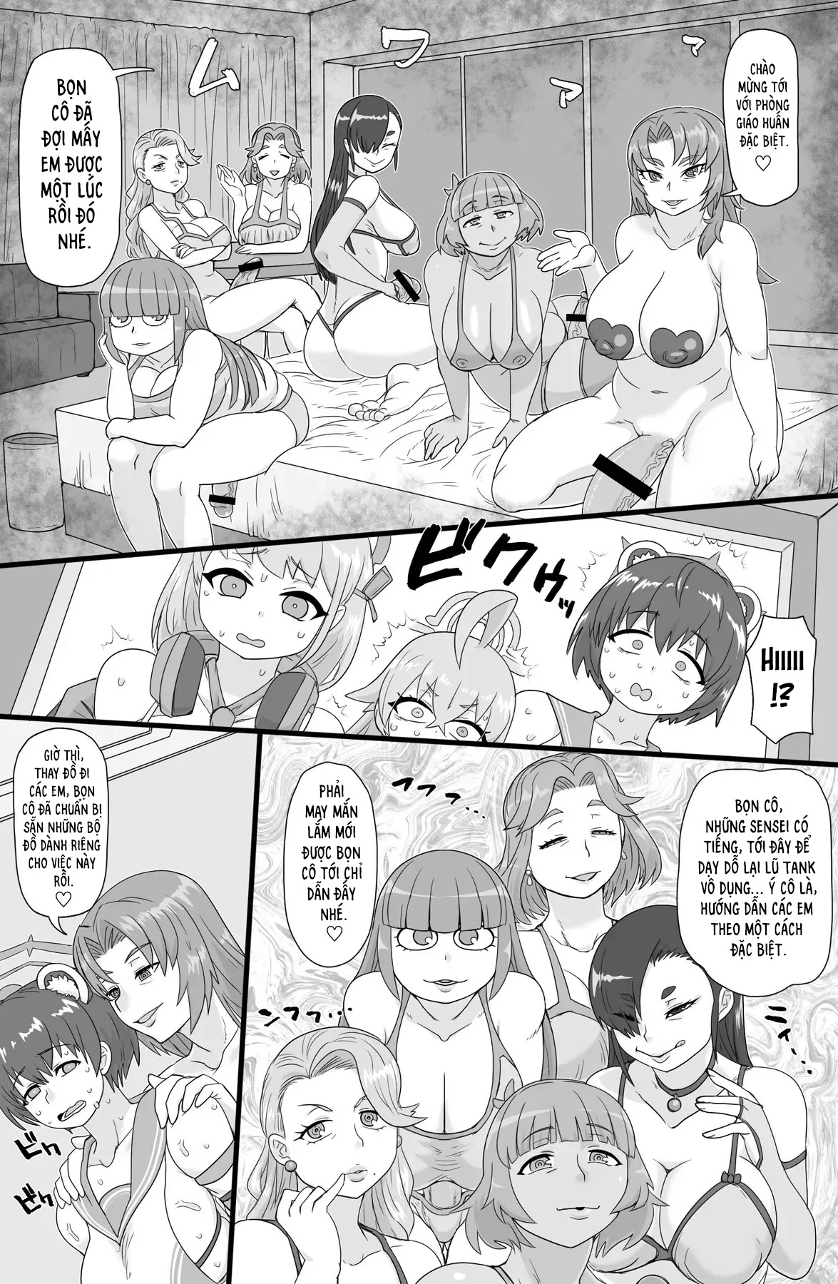 Đọc truyện hentai Tokubetsu Shidoushitsu - Oneshot