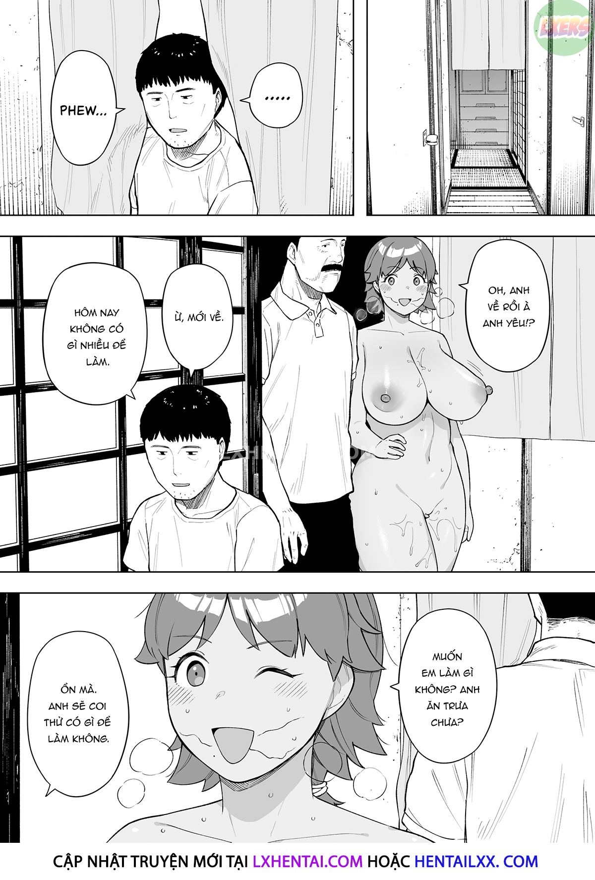 Đọc truyện hentai Shared Wife Kazuko - Oneshot