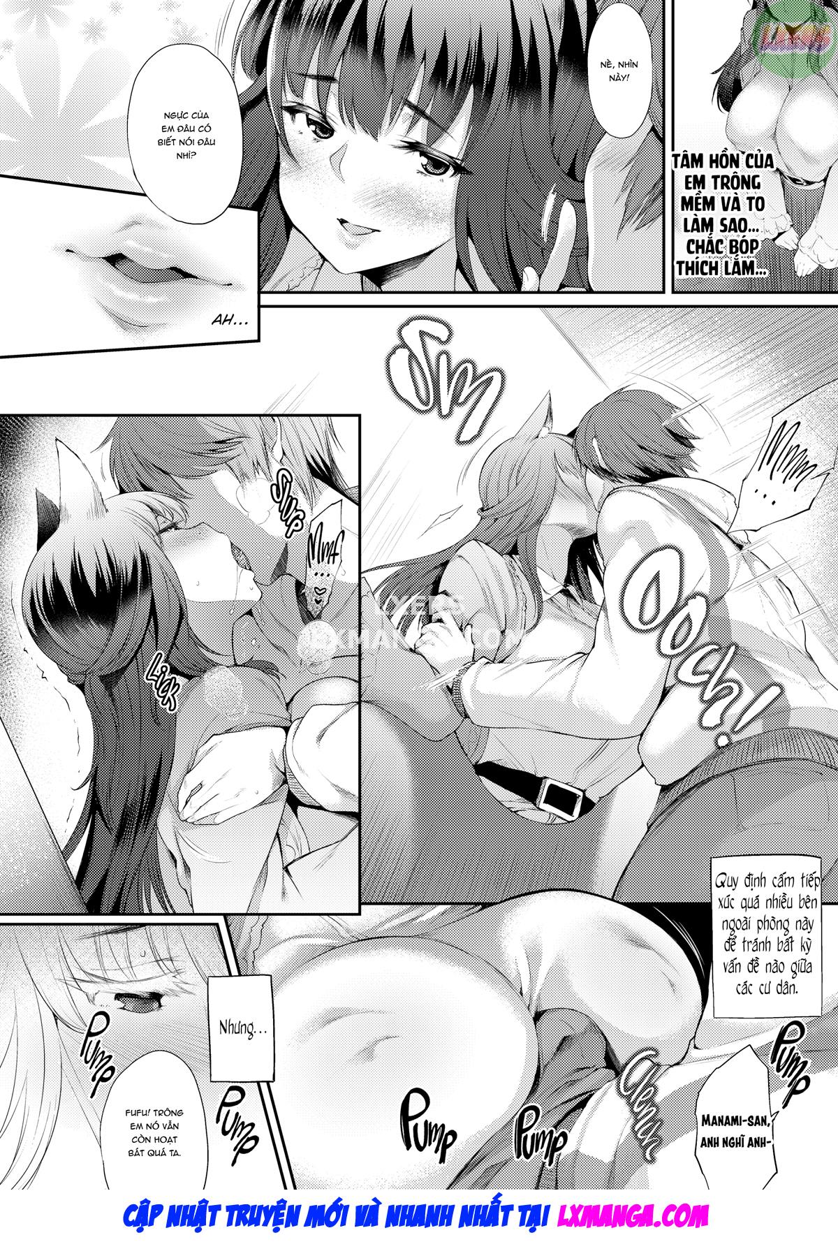 Đọc truyện hentai Welcome to the Hole-in-the-Wall Dwelling - Chap 3 - Room 203 The Case of Kurotani Manami