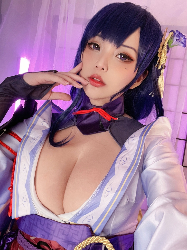 Đọc truyện hentai Tuyển tập Albums siêu phẩm Cosplay - Chap 241 - Hana Bunny – Raiden Shogun