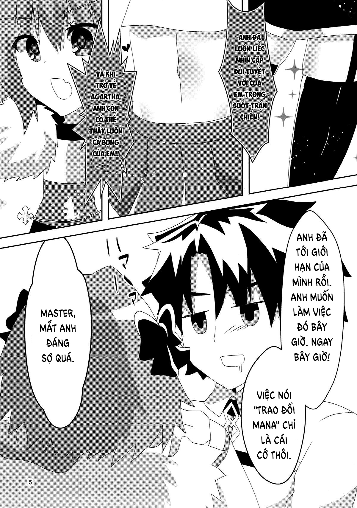 Đọc truyện hentai Trái tim Astolfo - Oneshot