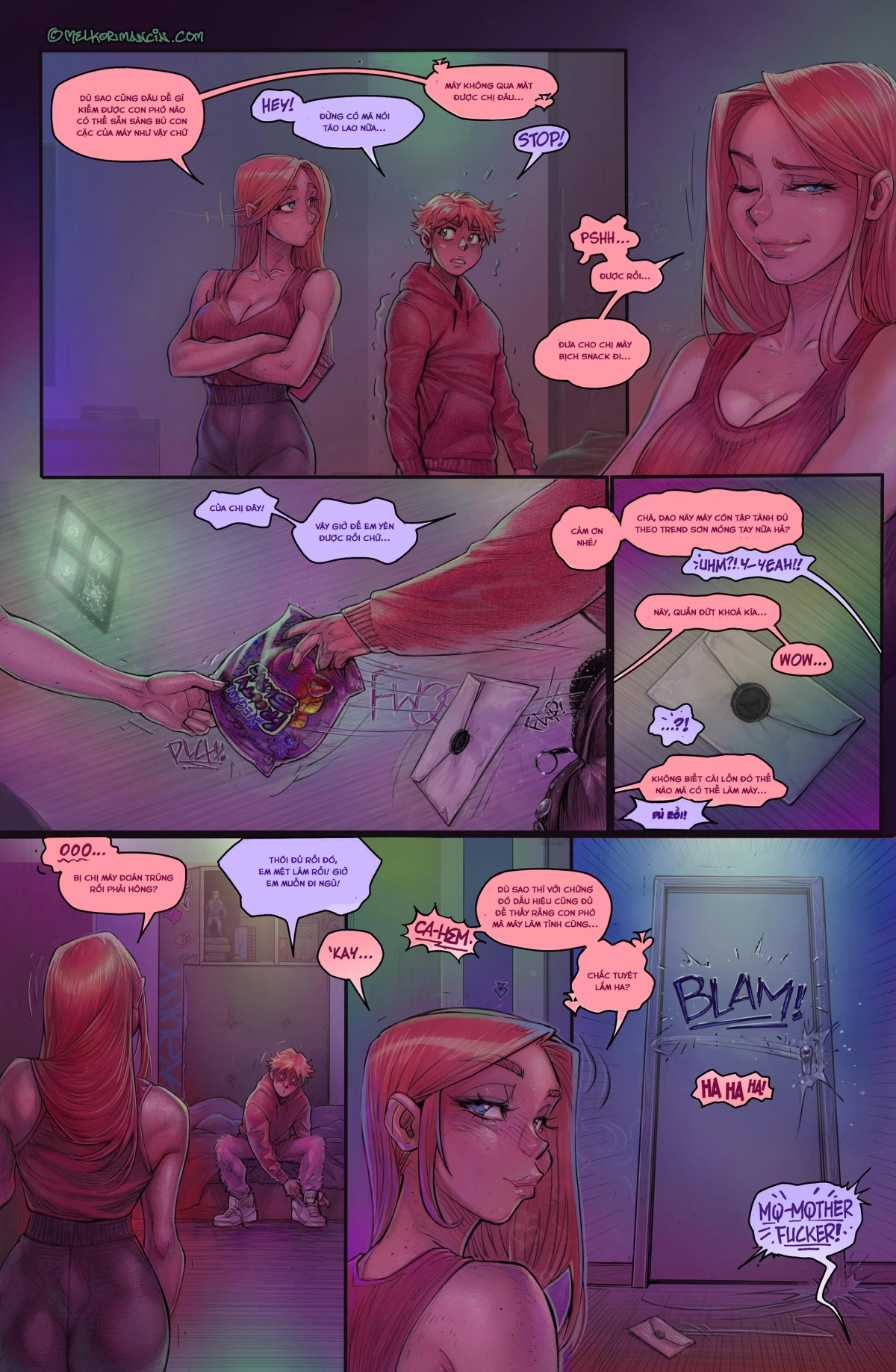 Đọc truyện hentai Con quạ - Oneshot