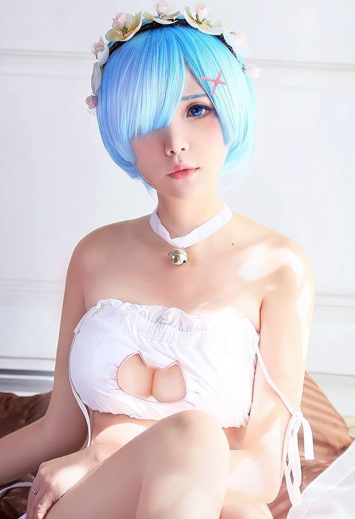 Đọc truyện hentai Tuyển tập Albums siêu phẩm Cosplay - Chap 777 - Hana Bunny – Rem