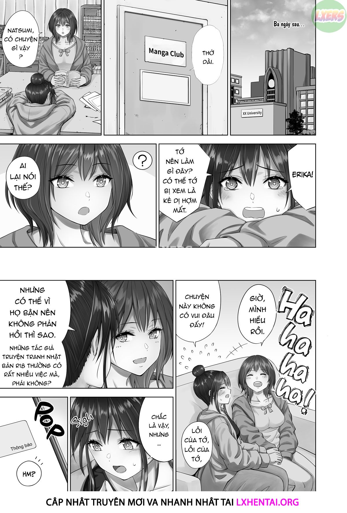 Đọc truyện hentai Natsumi's Wild Imagination - Oneshot