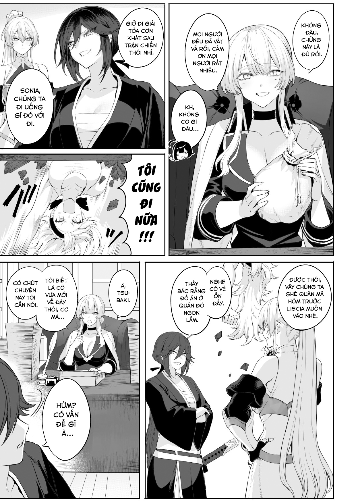 Đọc truyện hentai Câu chuyện về những Valkyrie! ~Nữ phù thuỷ~ - ~Nữ Samurai~ Phần đầu