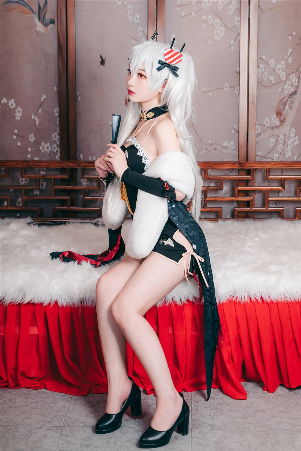 Đọc truyện hentai Tuyển tập Albums siêu phẩm Cosplay - Chap 592 - Tao Mo - Vampire Cheongsam