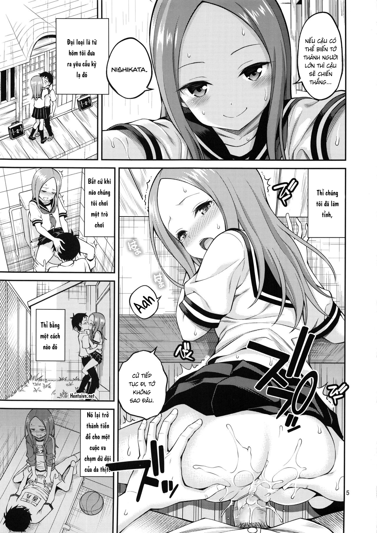 Đọc truyện hentai Torokashi Jouzu no Takagi-san (Karakai Jouzu no Takagi-san + Soredemo Ayumu wa Yosetekuru) - Karakai Jouzu no Takagi-san