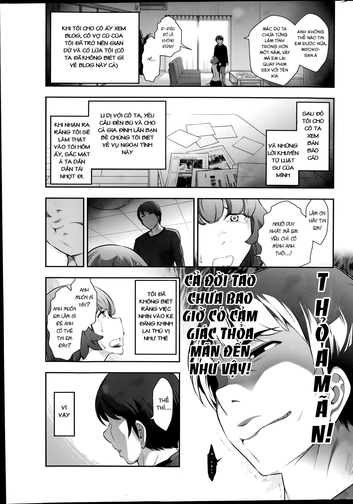 Đọc truyện hentai Sự trỗi dậy của ông chồng bị NTR - Oneshot