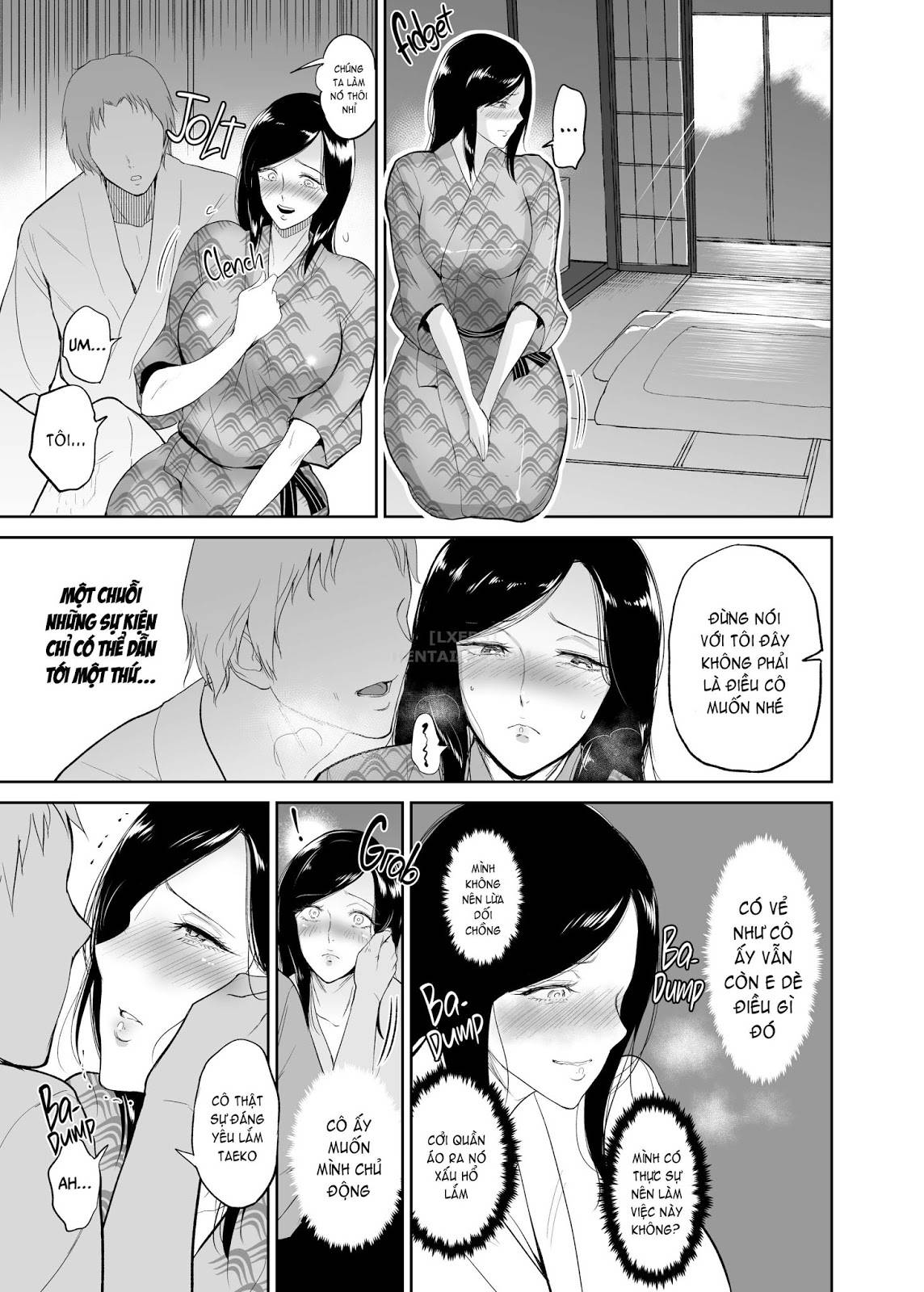 Đọc truyện hentai Hot Springs With Mrs. Taeko - Oneshot