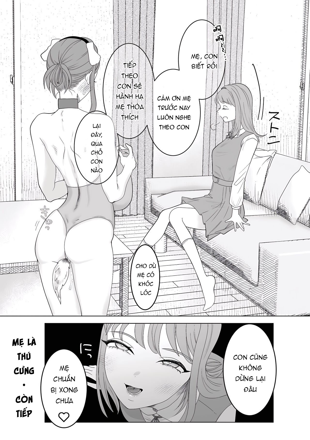 Đọc truyện hentai Mẹ là súc vật! - Chap 2