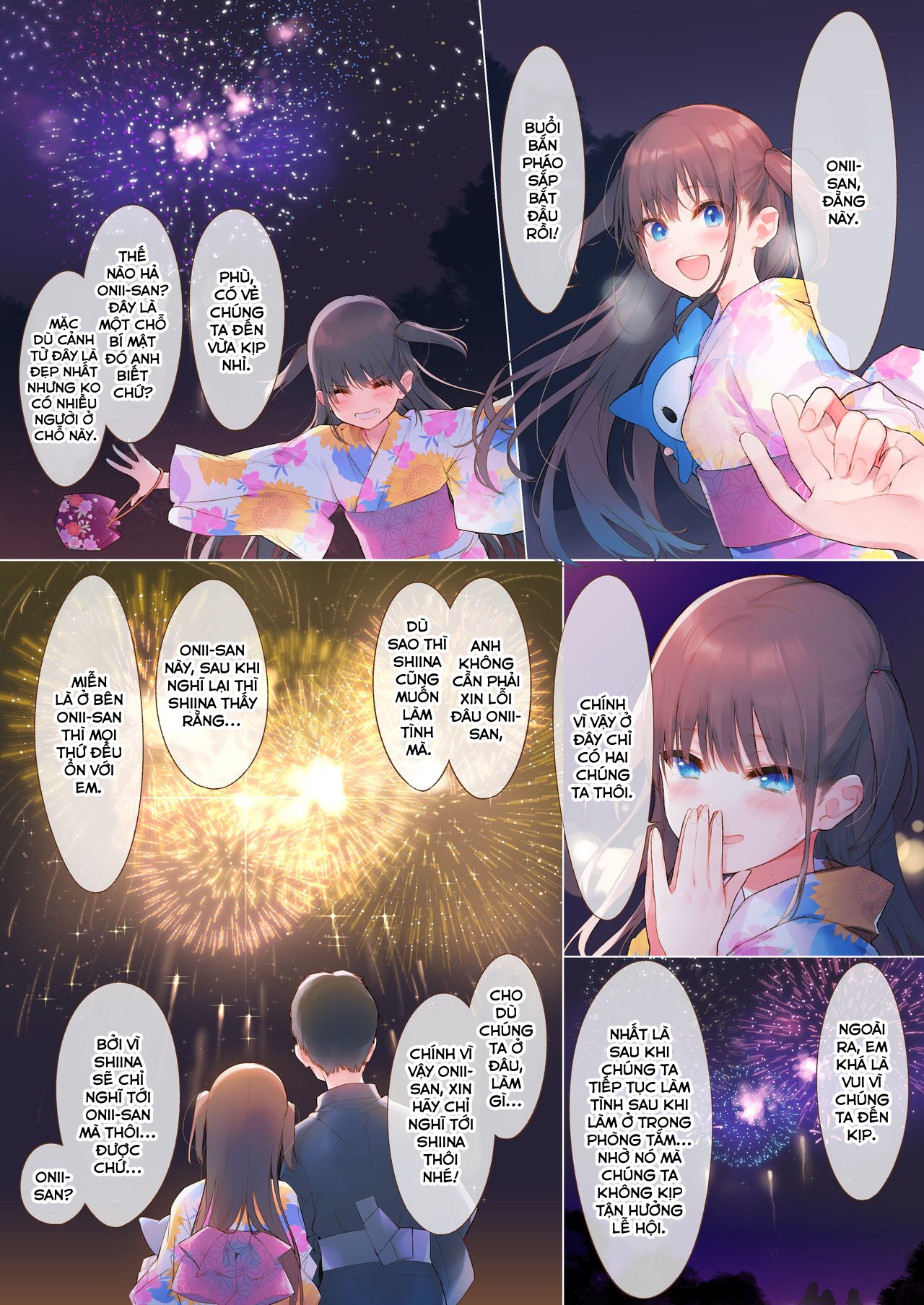 Đọc truyện hentai Shiina và lễ hội mùa hè - Oneshot