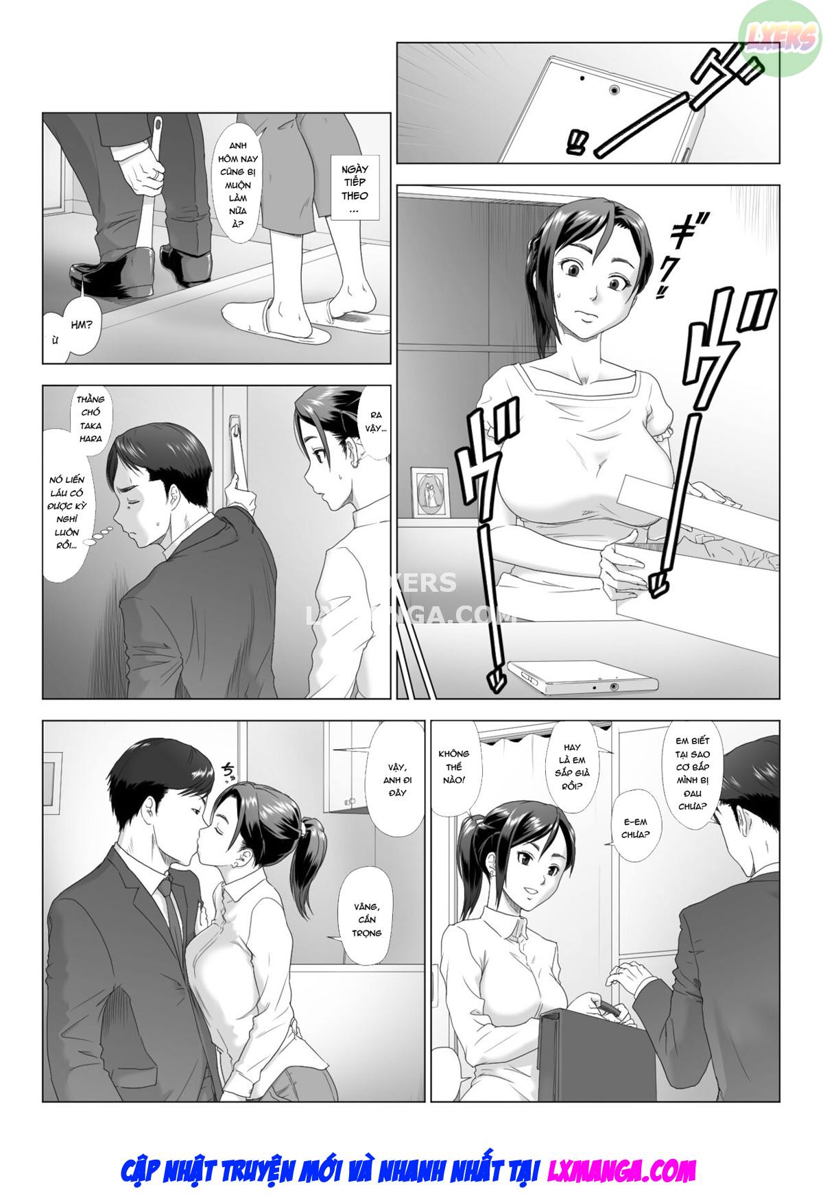 Đọc truyện hentai Taninbou ni Aegu Tsuma - Chap 3