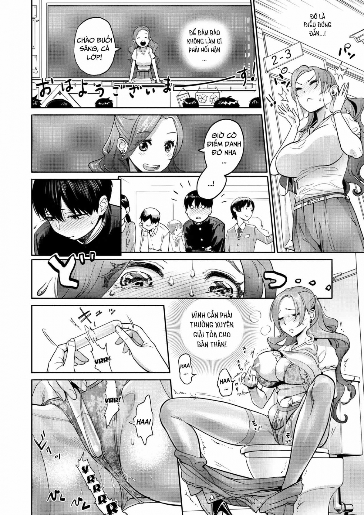 Đọc truyện hentai Bí mật của cô giáo dâm đãng - Oneshot