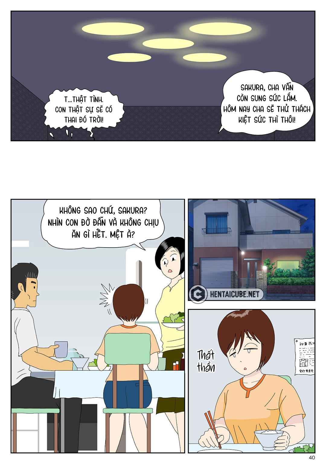 Đọc truyện hentai Con gái bị cha quấy mỗi sáng - Oneshot