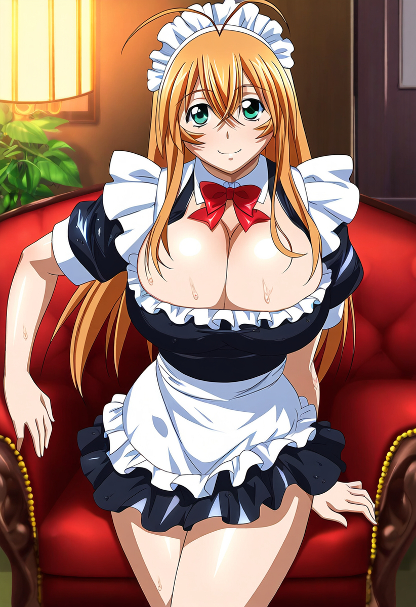 Đọc truyện hentai Tuyển tập Albums Art hentai - Chap 268 - Sonsaku (Ikki Tousen) AI illustration maid outfit