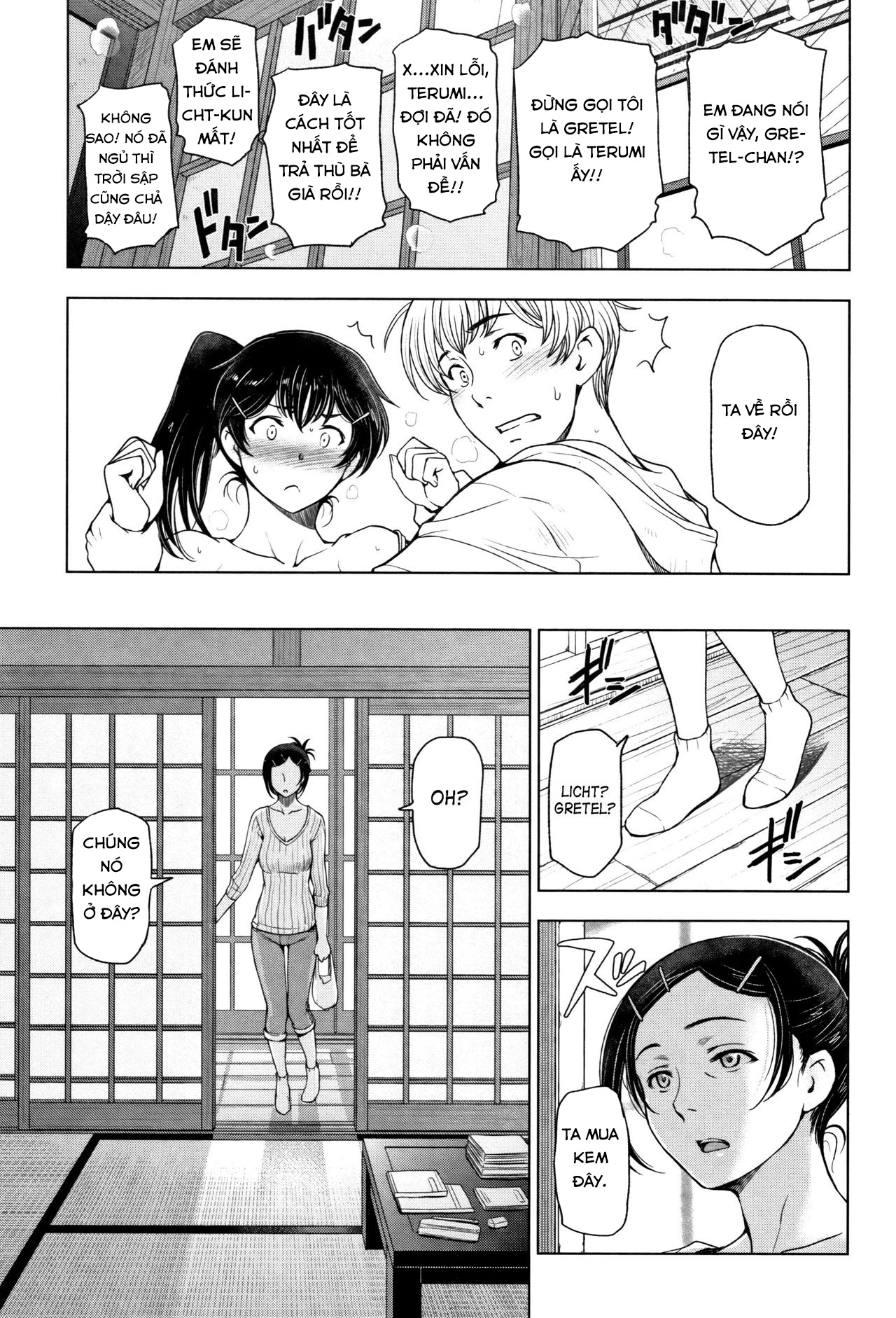 Đọc truyện hentai Natsu-jiru ~Ase ni Mamirete Gucchagucha - Chap 3