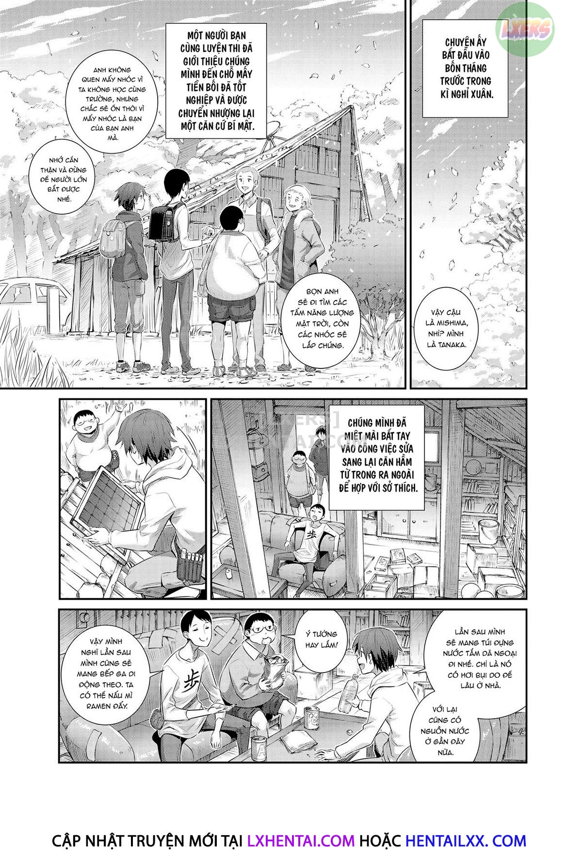 Đọc truyện hentai Our Secret Base - Oneshot