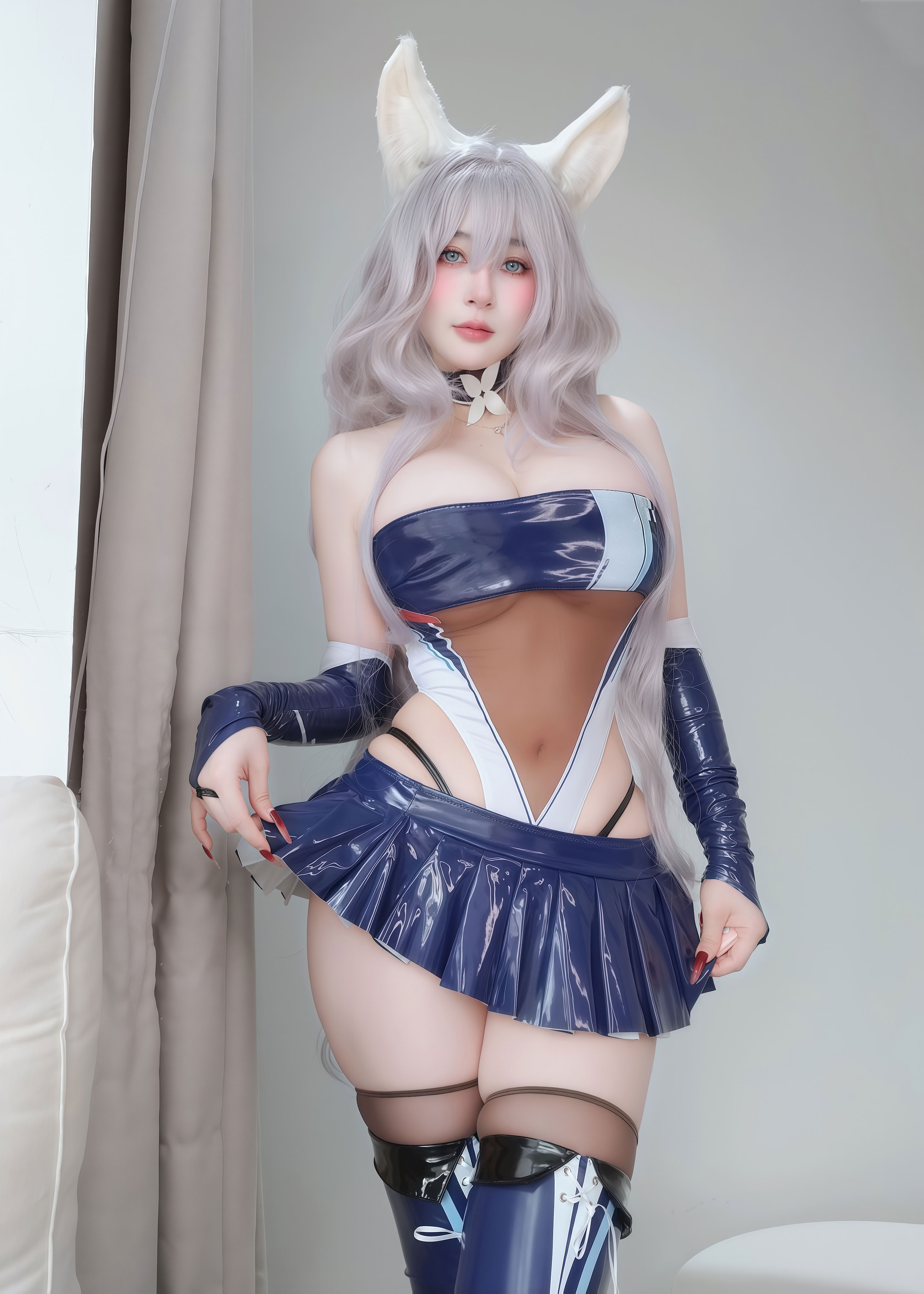Đọc truyện hentai Tuyển tập Albums siêu phẩm Cosplay - Chap 1234 - Silver 81 - [Fantia] - Kui (Azur Lane)