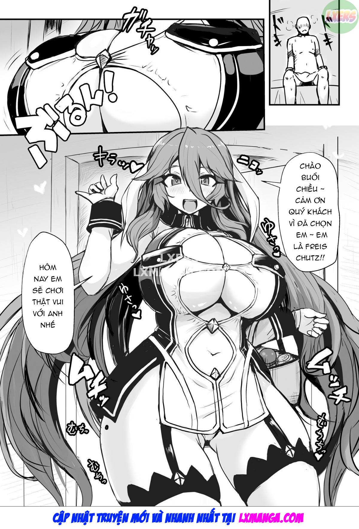 Đọc truyện hentai Một nhà chứa Titfuck với những nàng công chúa sát thủ - Chap 1