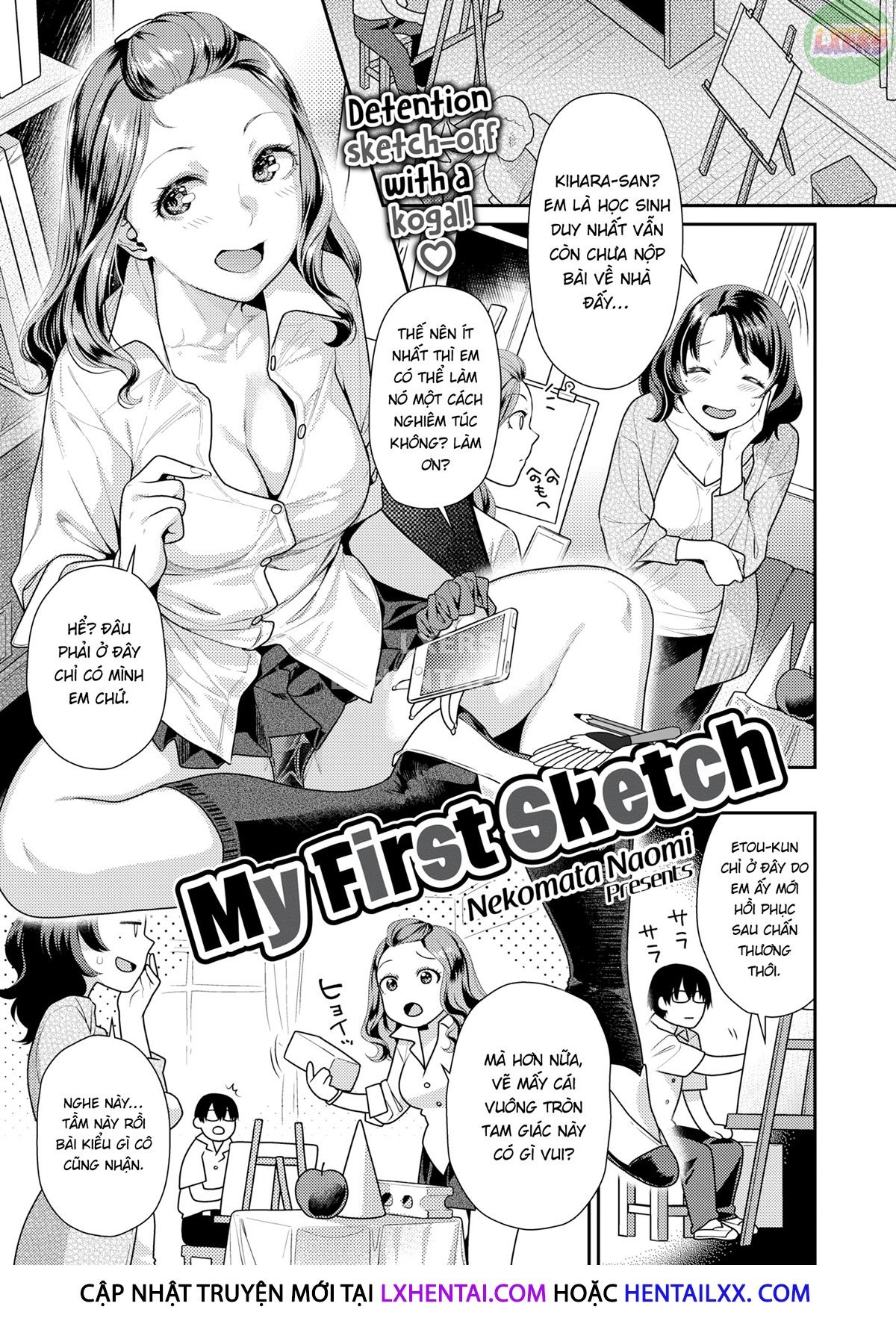 Đọc truyện hentai Bản phác thảo đầu tiên - Oneshot