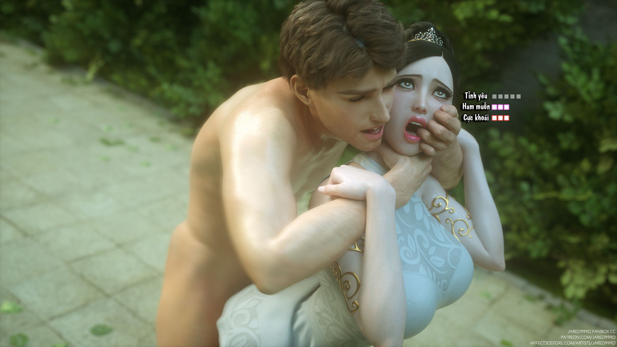 Đọc truyện hentai Fallen Lady - Vol 1 - Chap 3: Em phải là hoàng hậu của ta.