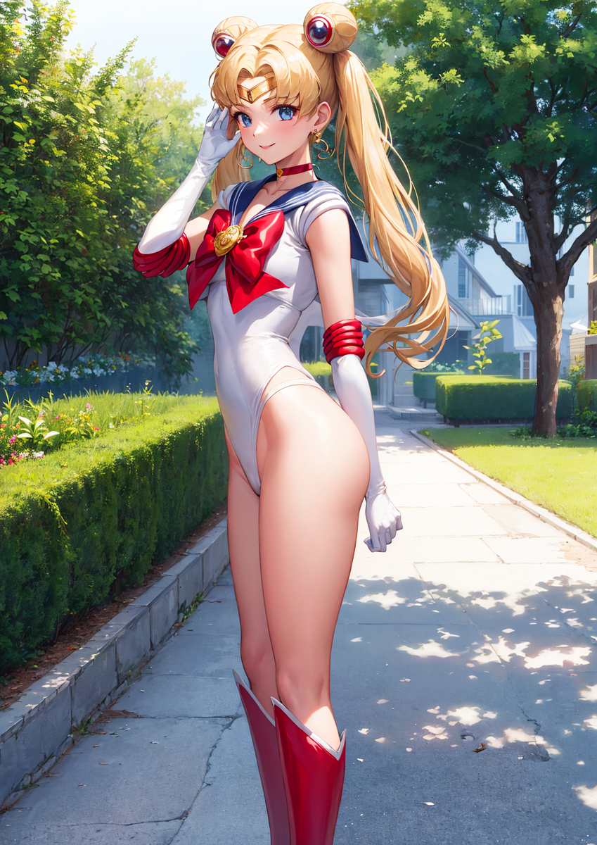 Đọc truyện hentai Tuyển tập Albums Art hentai - Chap 265 - Sailor moon taste in leotards