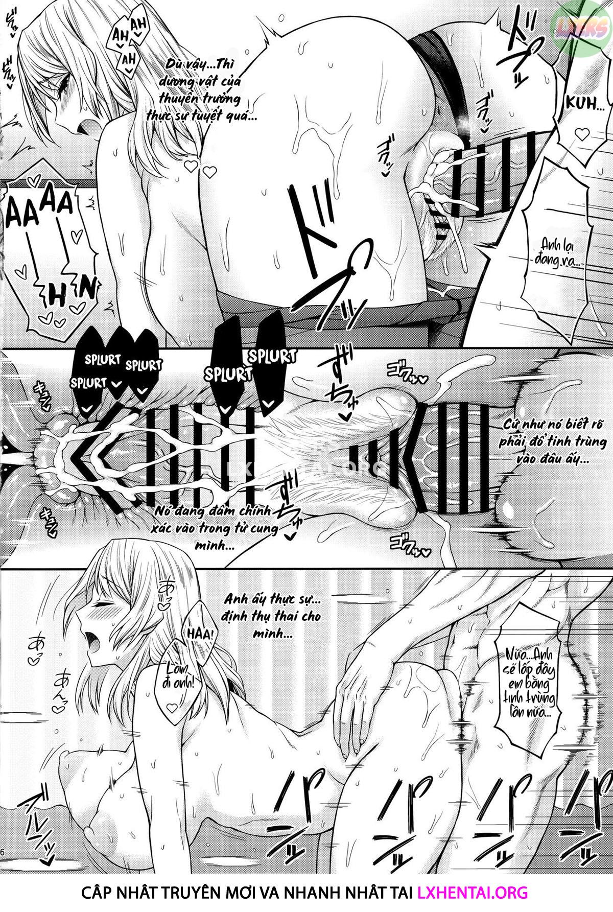 Đọc truyện hentai A Story About Tireless Baby-Making Efforts With Houston - Oneshot