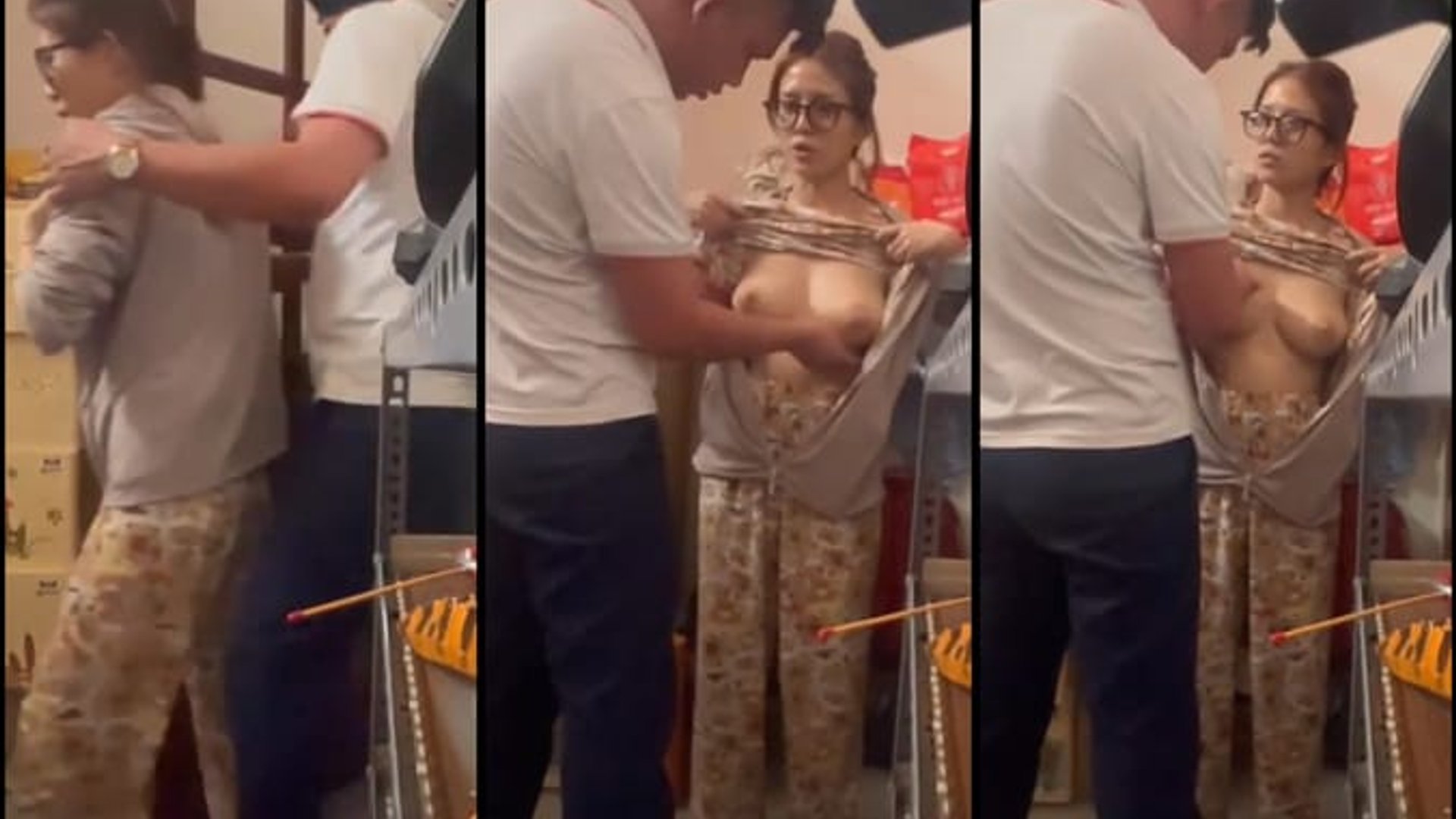 ⁣[Loạn Luân] Thằng chú giả vờ xem bệnh rồi quay lén sờ vú cháu