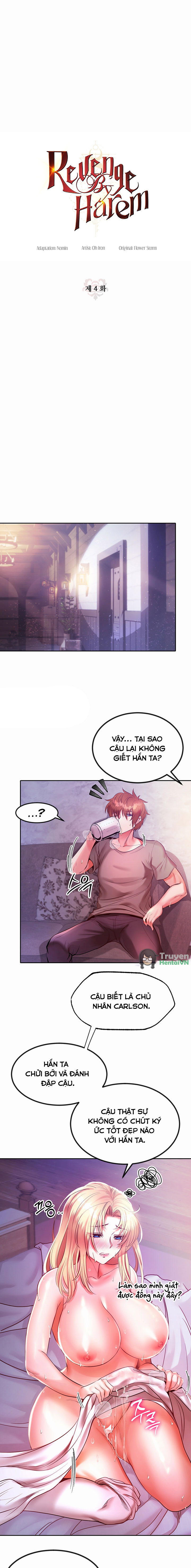 Đọc truyện hentai Trả thù bằng dàn Harem - Chap 4