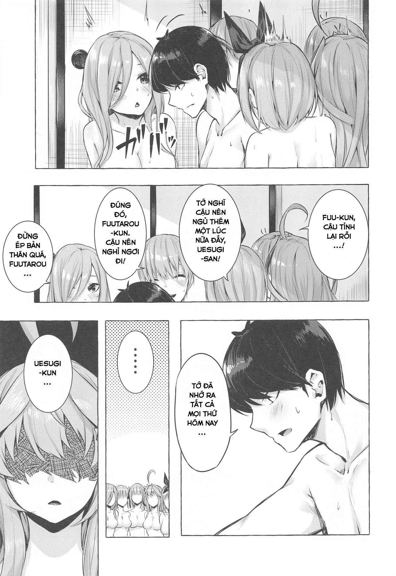 Đọc truyện hentai Hanayome no Kakuritsu (Gotoubun no Hanayome) - Oneshot