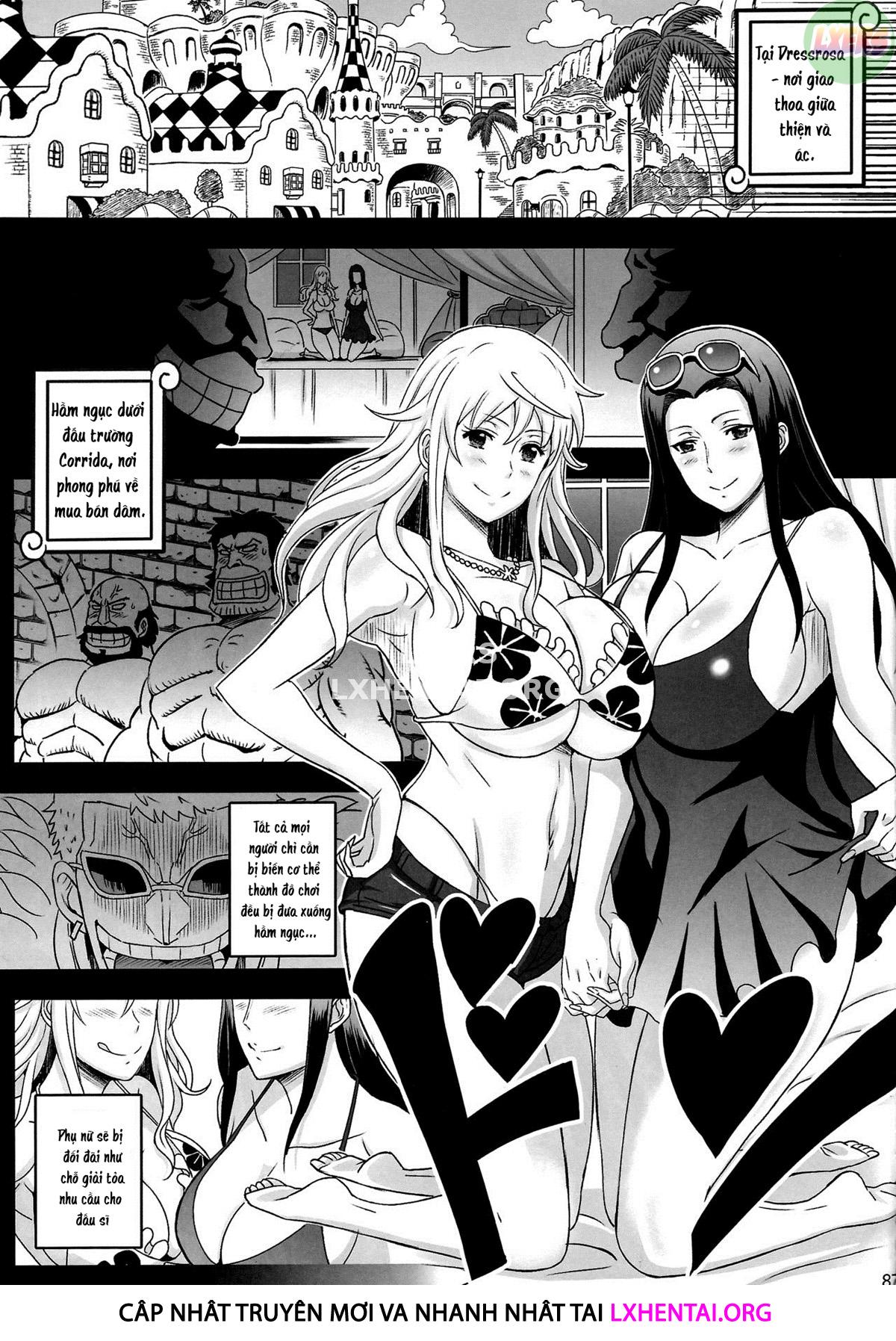Đọc truyện hentai Rakuen Onna Kaizoku Soushuuhen ~GOLD~ - Woman Pirate In Paradise - Oneshot