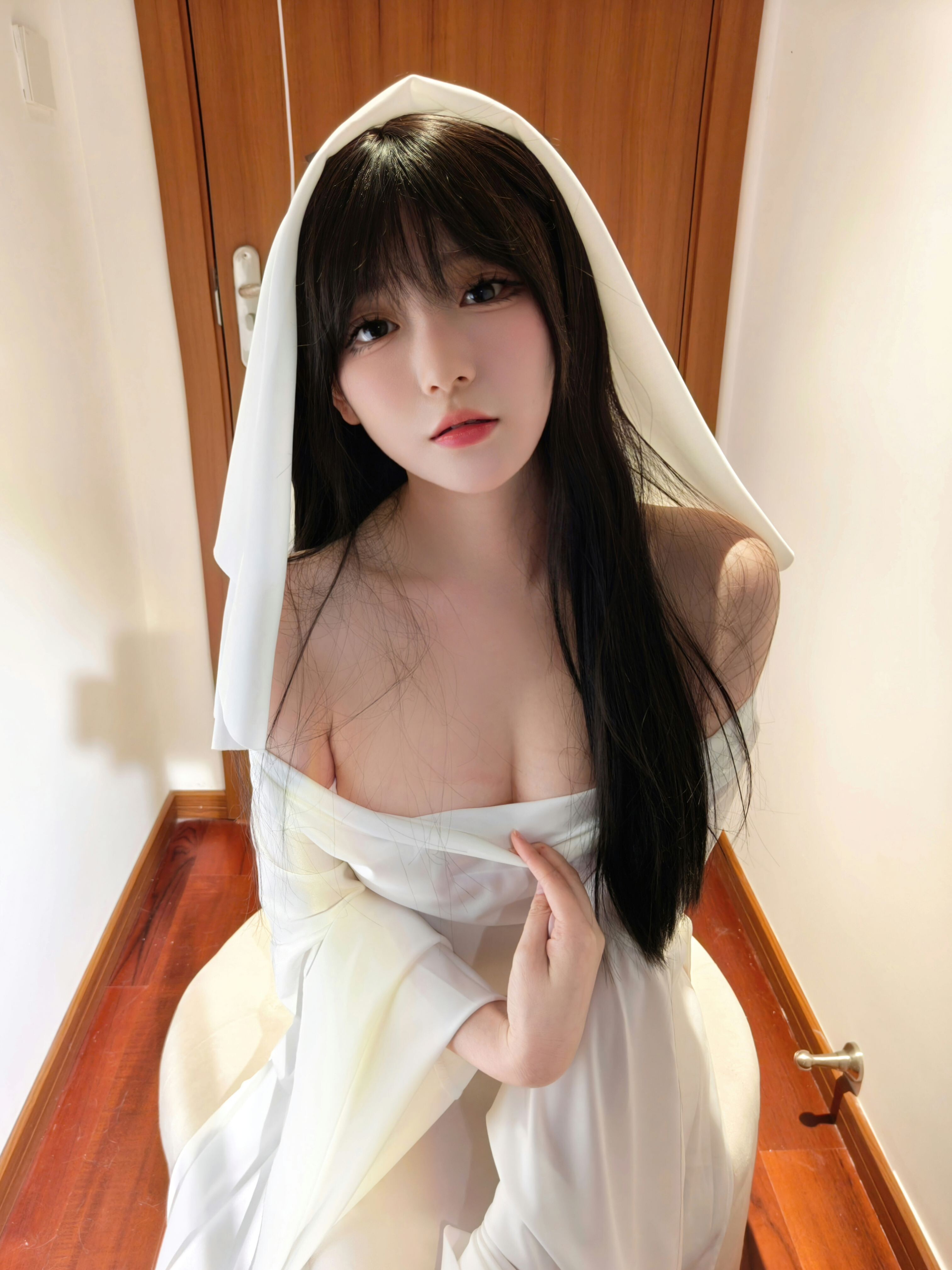 Đọc truyện hentai Tuyển tập Albums siêu phẩm Cosplay - Chap 1002 - Mysterious Pear - Ghost Girl