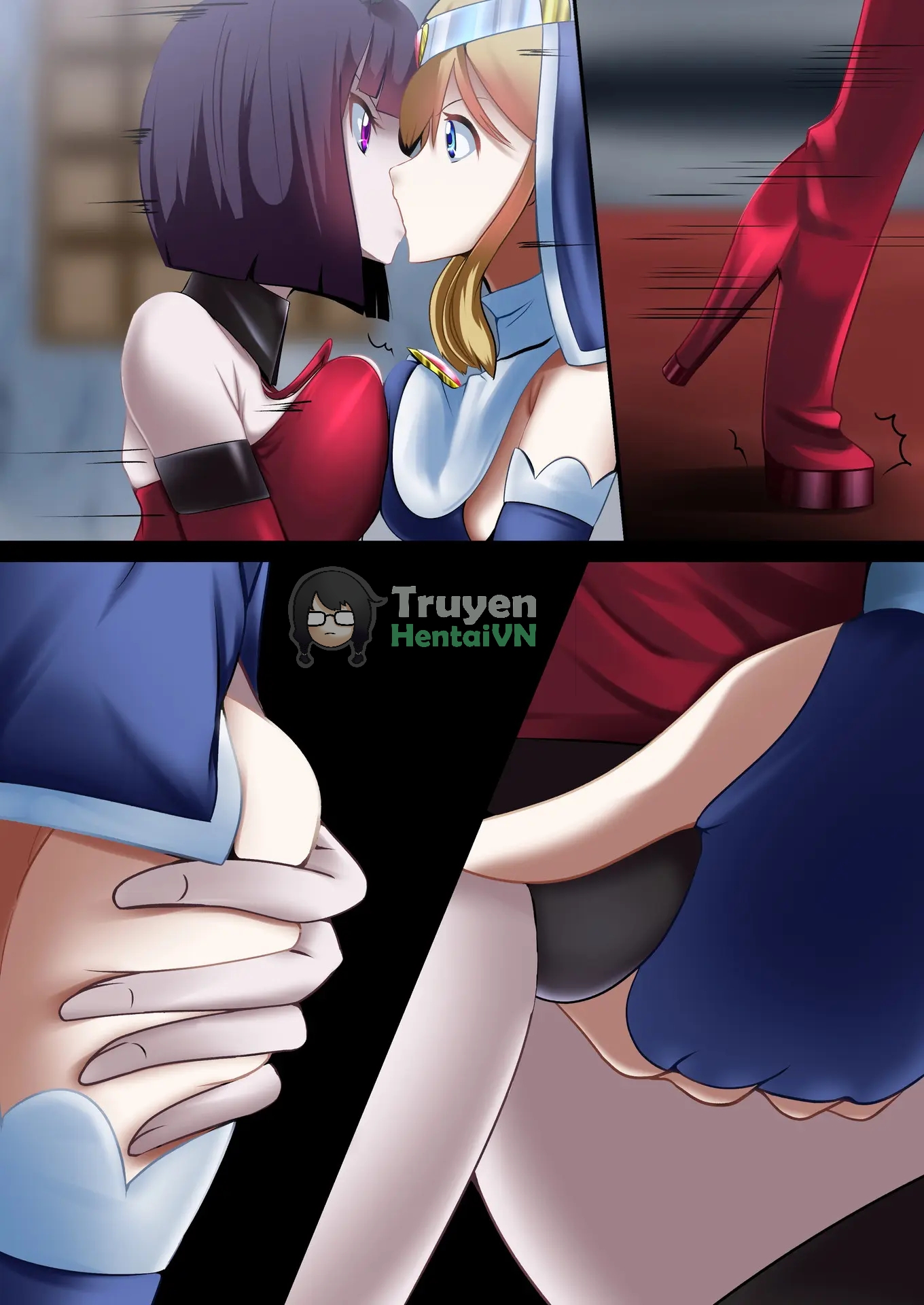 Đọc truyện hentai Justice Heroine Saint Sister S Eris - Chap 3 - End