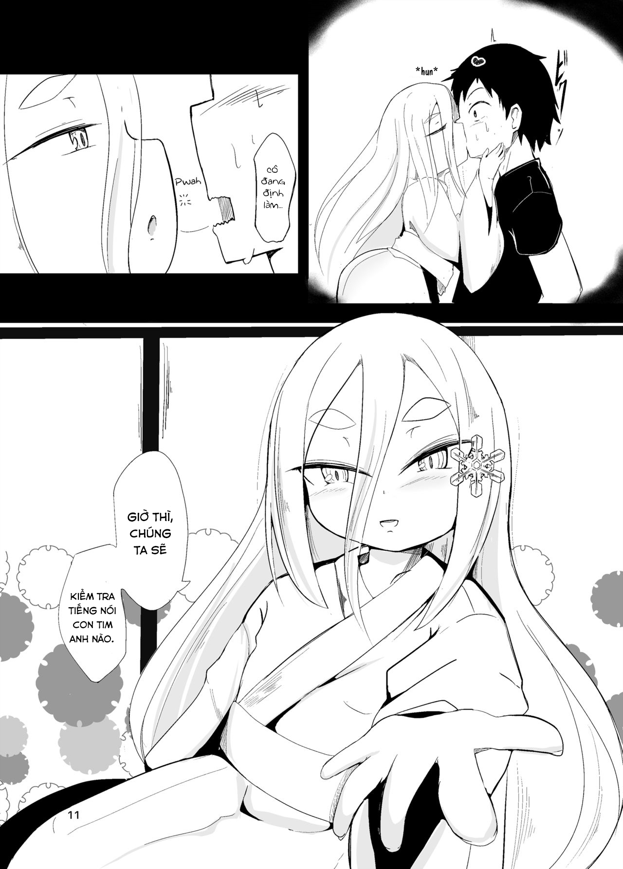 Đọc truyện hentai Shirayuki Youhi no Hanayome - Chapter Cô dâu