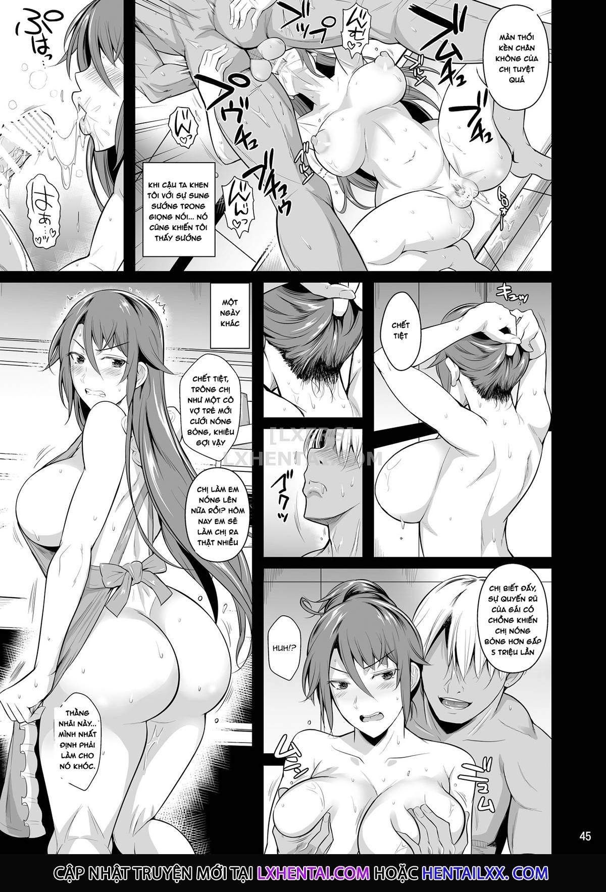 Đọc truyện hentai The Downtown Shopping Street's Wife's Holes - Chap 3