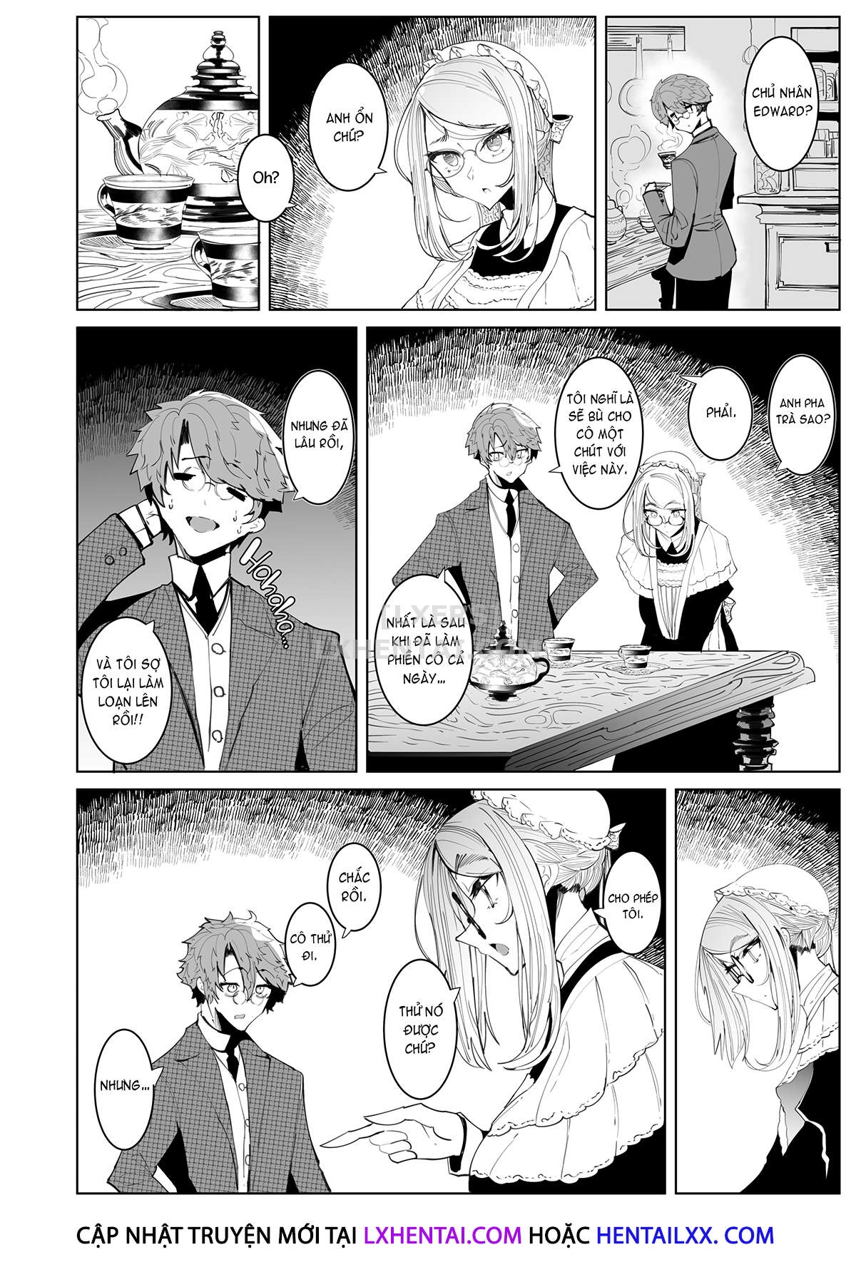 Đọc truyện hentai Shinshi Tsuki Maid no Sophie-san - Chap 5