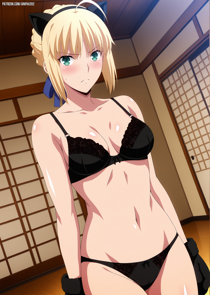 Đọc truyện hentai Tuyển tập Albums Art hentai - Chap 638 - Saber Catgirl - Saber