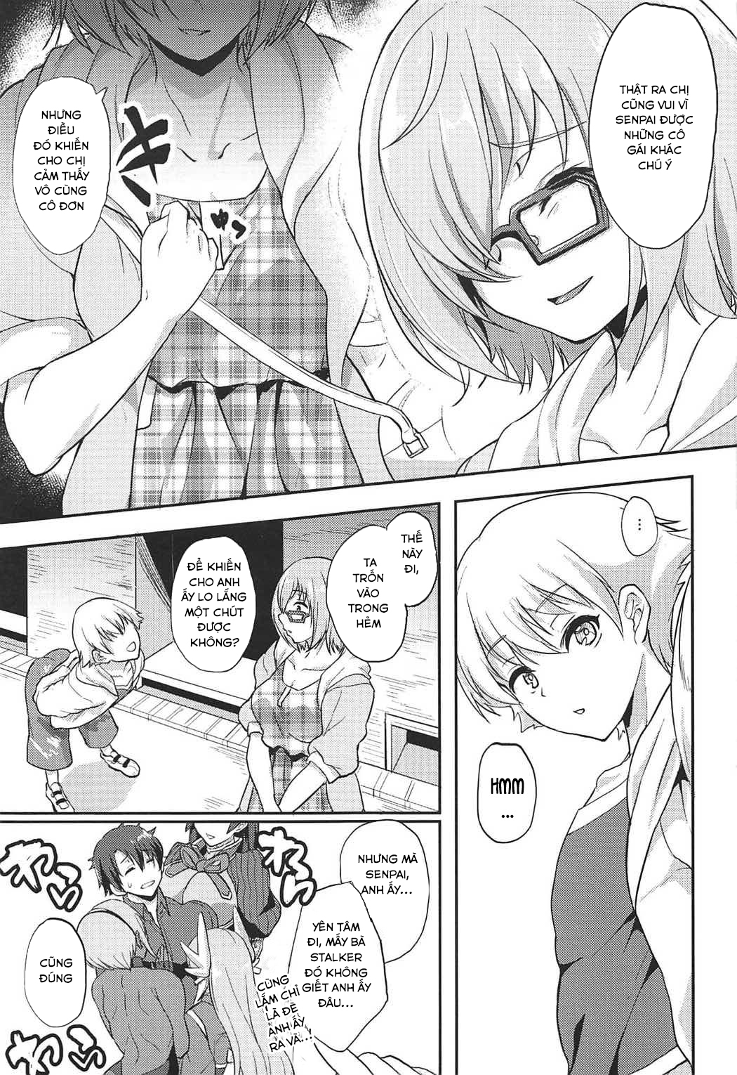 Đọc truyện hentai Senpai Minaide (Fate/Grand Order) - Oneshot