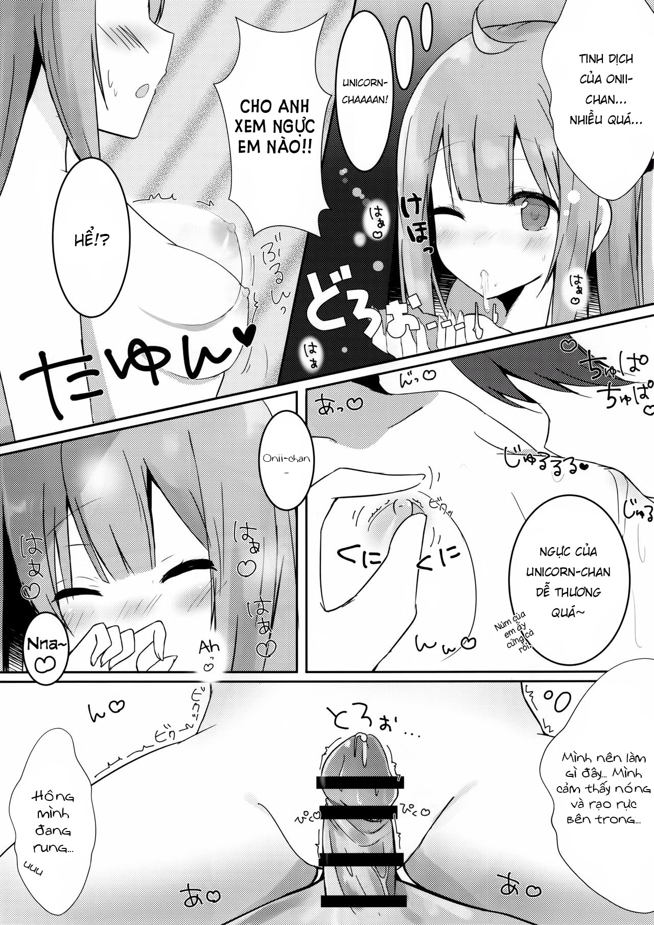 Đọc truyện hentai Onii-chan Unicorn to iikoto... suru? - Oneshot