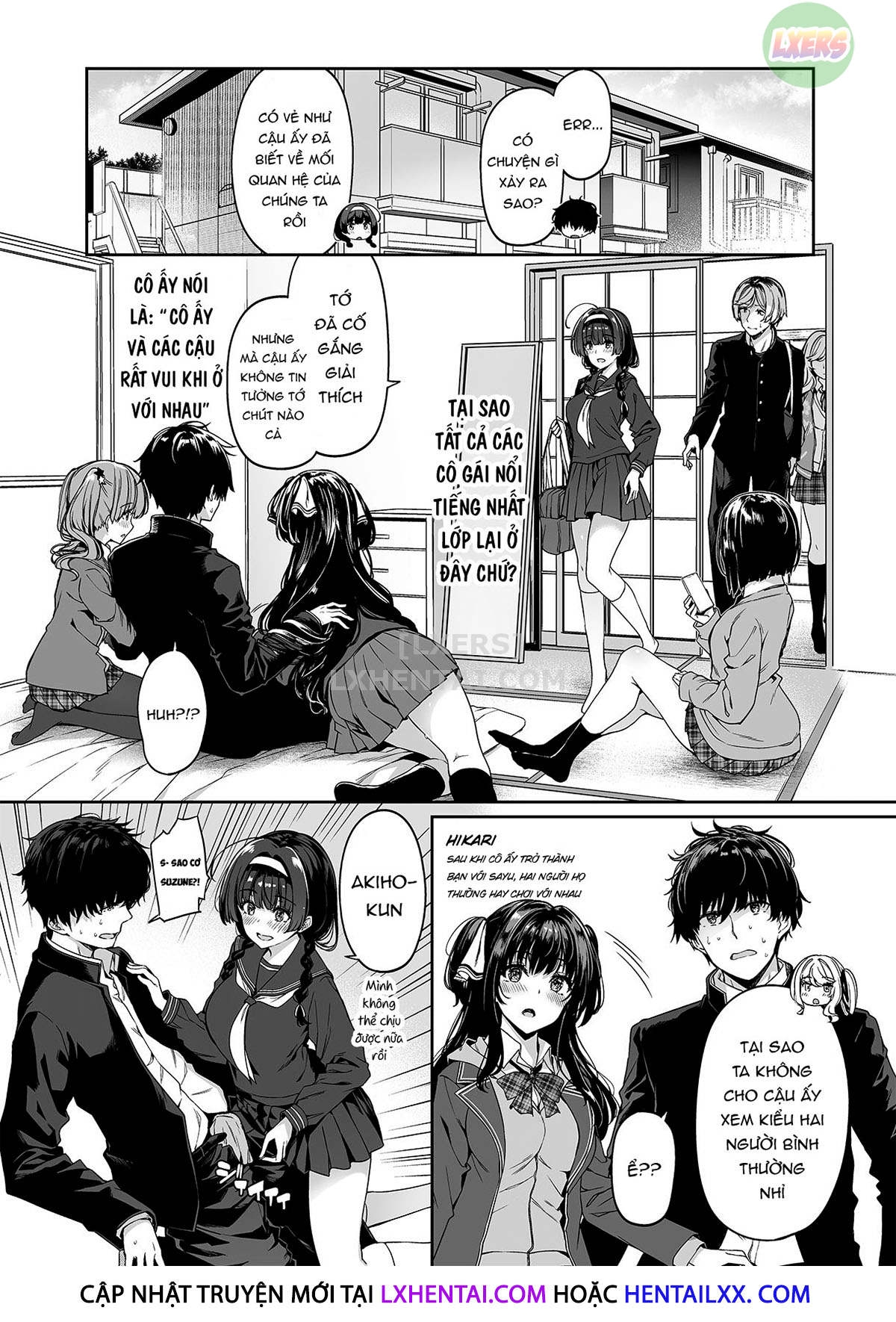 Đọc truyện hentai InCha Couple Ga You Gal-Tachi To SEX Training Suru Hanashi - Chap 2