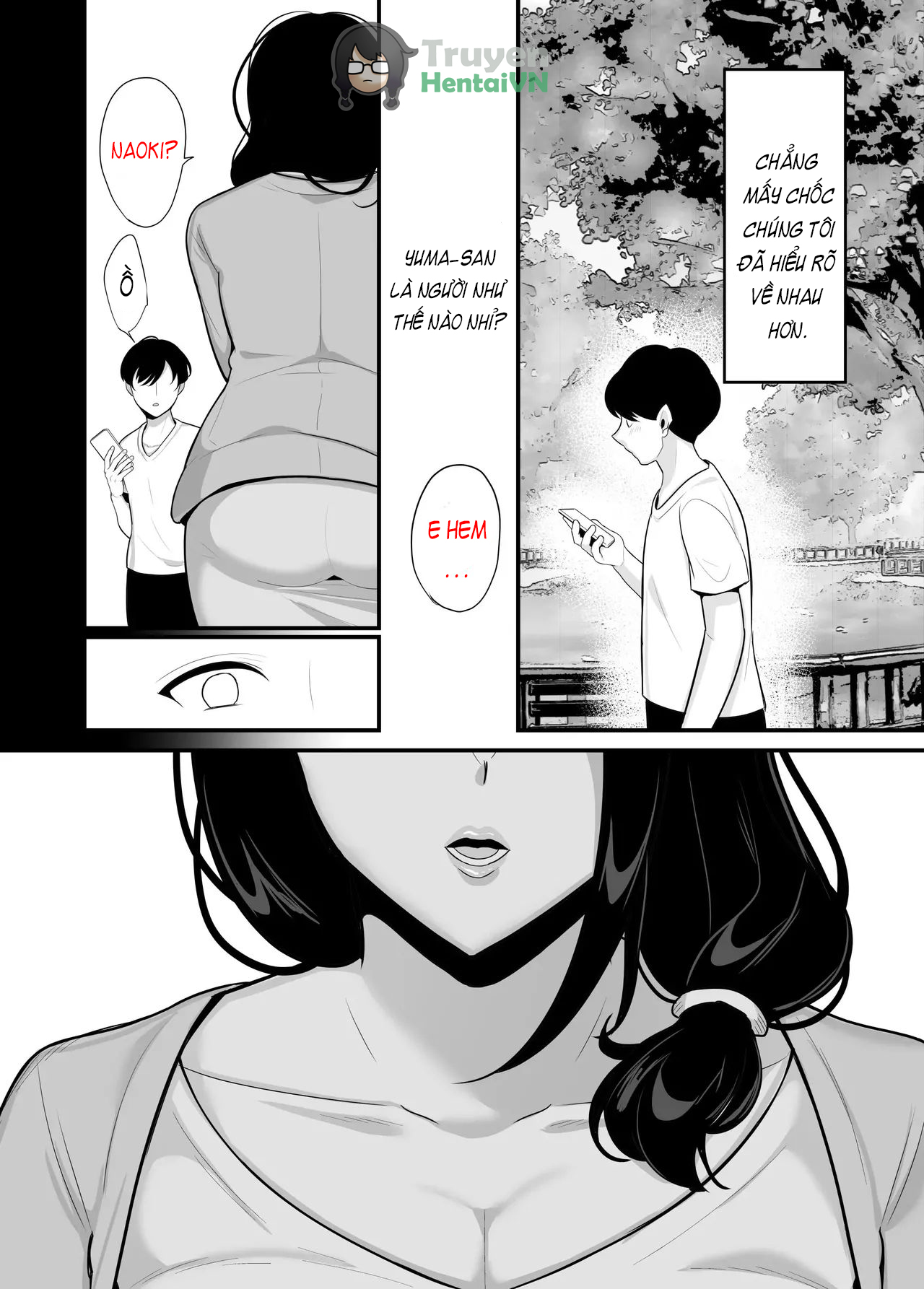 Đọc truyện hentai Kanojo no Haha ni Taberareru ~ Yuuwaku sarete Naisho no Furin Kankei - Oneshot