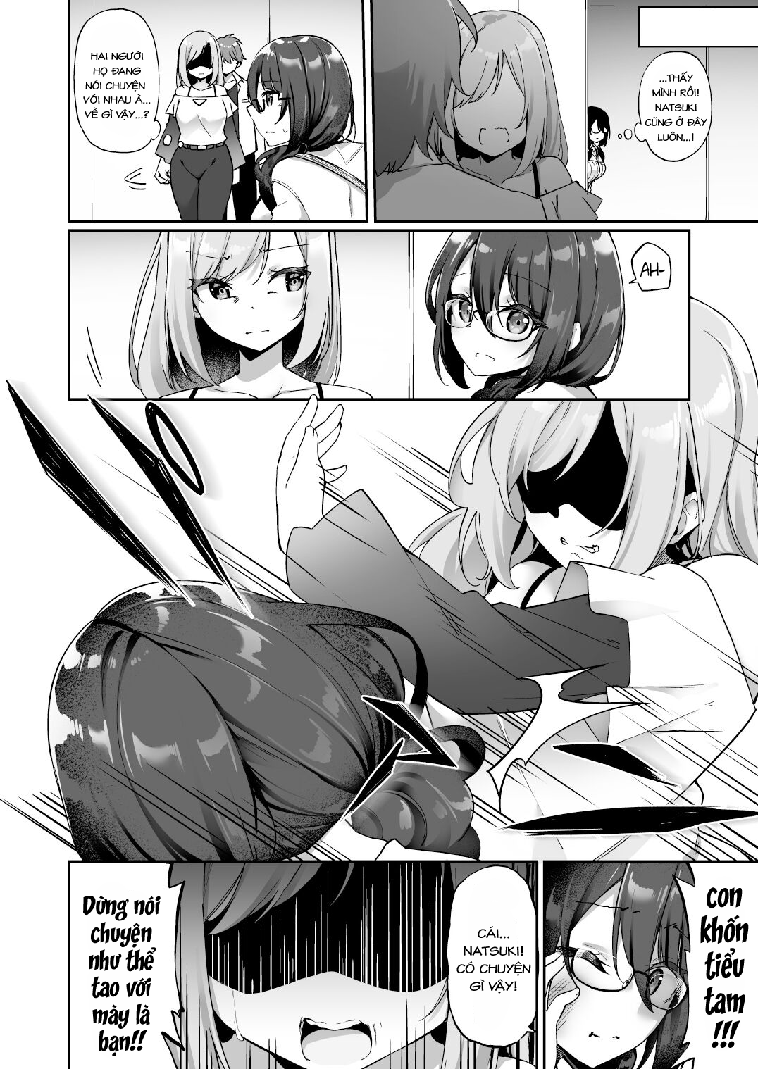 Đọc truyện hentai Boku No Koe O Kiku Dake De Hatsujou Shichau Yandere Kyonyuu Kouhai Ni Karada O Irekaerarete Shimatta! - Oneshot