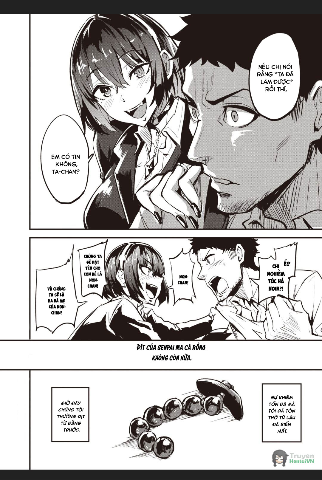 Đọc truyện hentai Haikei, Anal Vampire Senpai - Kouhen - oneshot