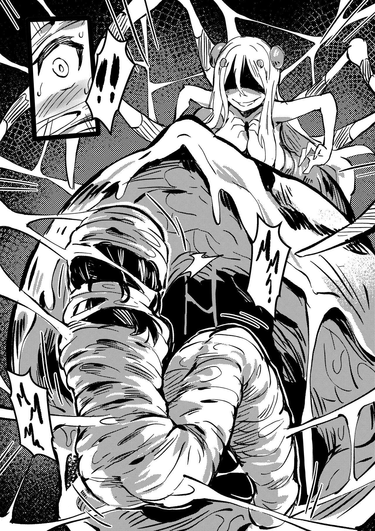 Đọc truyện hentai Hikari và nàng nhện. - Oneshot: Bẩn bựa và nhầy nhụa!